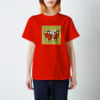 401子社の401子社 Regular Fit T-Shirt