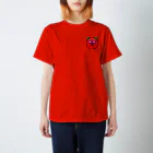 PANDA MADNESS "PDMS"のまどぱんだ  (ストロベリー) Regular Fit T-Shirt