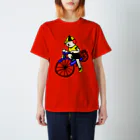 とんちピクルスのウクちゃんと自転車 Regular Fit T-Shirt