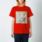 embraceuのno makeup/makeup girl スタンダードTシャツ