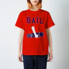 NIKORASU GOのスケボーデザイン「BAIL」 Regular Fit T-Shirt