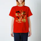 花日和 畳の狐妖怪 Regular Fit T-Shirt