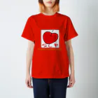 Sweet Little Factryのショップロゴりんごマーク スタンダードTシャツ