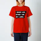 エリータスバスケットボールのI NEVER LOSE Regular Fit T-Shirt