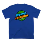 トーストのHeavy rotation オレンジ スタンダードTシャツの裏面