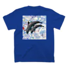 👑ＫＥＮ👑のイルカ🐬 スタンダードTシャツの裏面