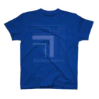 クロネコチャコとフランス額装のショップのEncadrementBlue Regular Fit T-Shirt