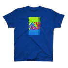 Kouta^の柄物【黄緑・青】 Regular Fit T-Shirt