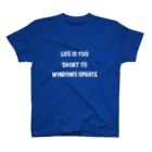 ひらいしのLife is too short to... Regular Fit T-Shirt