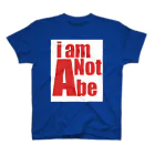 pokapokawoolのi am not Abe スタンダードTシャツ