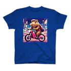 カピパーラ🐻のカピバ～ラ～🏍️イーツ🍔✨ Regular Fit T-Shirt