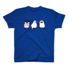 文鳥堂のわんぱく文鳥 スタンダードTシャツ