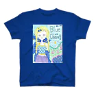 kaoru_littieのBlue cherry スタンダードTシャツ