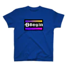 [0~Begin]のグラデーションロゴプリント スタンダードTシャツ