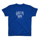 Green Ray Saxophone Quartet公式グッズ♪の【白ロゴ】ぐりーんれい Regular Fit T-Shirt