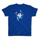 Ayano & Dolphinのスノーケルするイルカ♪ Regular Fit T-Shirt