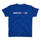 Kikiの気まぐれのAroww-p-ks 横ロゴver. (カラー用) スタンダードTシャツ