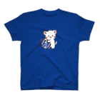 Haruna shopのしろねこ♡夏祭り ver  スタンダードTシャツ