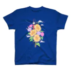 Aya Tagawaの八月のお花盛り沢山 Regular Fit T-Shirt