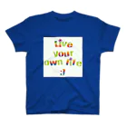 lifejourneycolorfulの自分の人生を生きよう Regular Fit T-Shirt