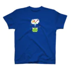 🐸かえるさんと仲間たち🐸のかえるさんパパのショッピング スタンダードTシャツ