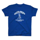 Bunny Robber GRPCのBLUE SKIES ROLLER RINK_WHT スタンダードTシャツ