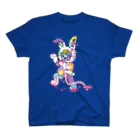 Cɐkeccooのうさぎのラビ★スリラーハロウィン-ゾンビ-パステル Regular Fit T-Shirt