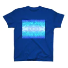 ✨🌈✨ユラクラカン🇯🇵 ✨🌈✨の星砂　nostalgia Blue スタンダードTシャツ