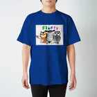 Fluffy FluffyのFluffy Fluffyロゴ Regular Fit T-Shirt