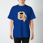 左向きの動物の飛び出す左向き Regular Fit T-Shirt