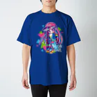 ＴＡＭ＋α◆SUZURIのネオンガール Regular Fit T-Shirt