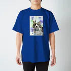 kinako-japanのノルウエージャンのモコちゃん スタンダードTシャツ