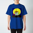 まりにゃんずのきりっと たけにゃん（月バック Ver.） Regular Fit T-Shirt