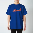 BlackRedCheeZのThe3Gunz 10th Anniv.／Metro1(Queens Blue) Regular Fit T-Shirt