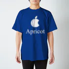 田中大根のApricot 黒 スタンダードTシャツ