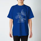 もびのりショップのgiga_cycling_trio スタンダードTシャツ