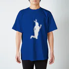 みたらしのバニーガールシルエット（白） Regular Fit T-Shirt