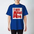 pokapokawoolのi am not Abe スタンダードTシャツ