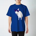 NIKORASU GOのなんか企んでいるネコ（Tシャツ・パーカー・グッズ・ETC） スタンダードTシャツ