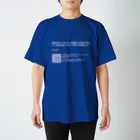 omivのブルースクリーン (win10) スタンダードTシャツ