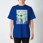 kaoru_littieのBlue cherry スタンダードTシャツ