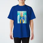 jun3yのBLUE ANGEL Regular Fit T-Shirt