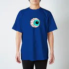 伯楽の青い目玉 Regular Fit T-Shirt