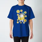 てづきゃっとのロールケーキにゃんこ Regular Fit T-Shirt