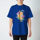 Aya Tagawaの八月のお花盛り沢山 Regular Fit T-Shirt
