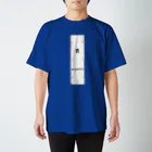 shintamanegiの電柱Tシャツ（青） スタンダードTシャツ