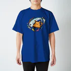 jun watanabeのメンダコ＆リュウグウノツカイ スタンダードTシャツ