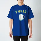 NIKORASU GOの夏おすすめ！ビール党専用Tシャツ「ぷはあ」（Tシャツ・パーカー・グッズ・ETC） スタンダードTシャツ