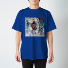 アオムラサキのSide Face 003 スタンダードTシャツ