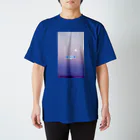 ふぃろのHW&F_エクストラスーパームーン２日前の月と共に スタンダードTシャツ